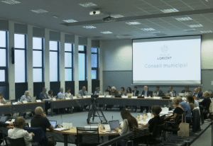 Conseil municipal de la Ville de Lorient, 5 octobre 2023