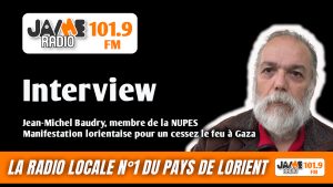 VIDÉO : Interview de Jean-Michel Baudry de La NUPES, lors de la manifestation pour un cessez le feu à Gaza