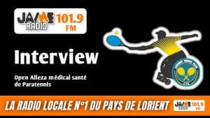 VIDEO : Open Alleza médical santé de Paratennis
