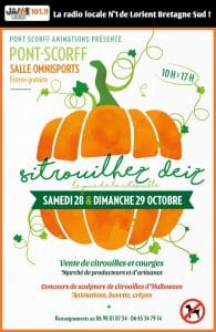 affiche sitrouillez deiz citrouille days