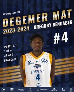 Gregory Bengaber CEP Lorient