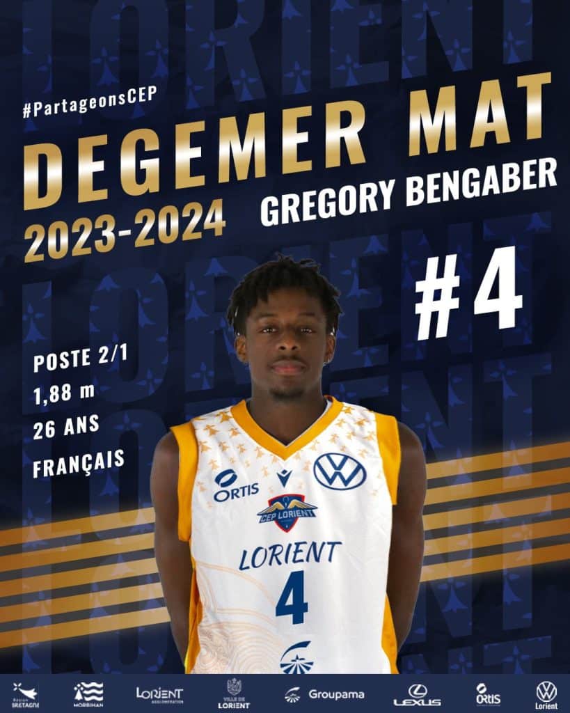 Gregory Bengaber CEP Lorient