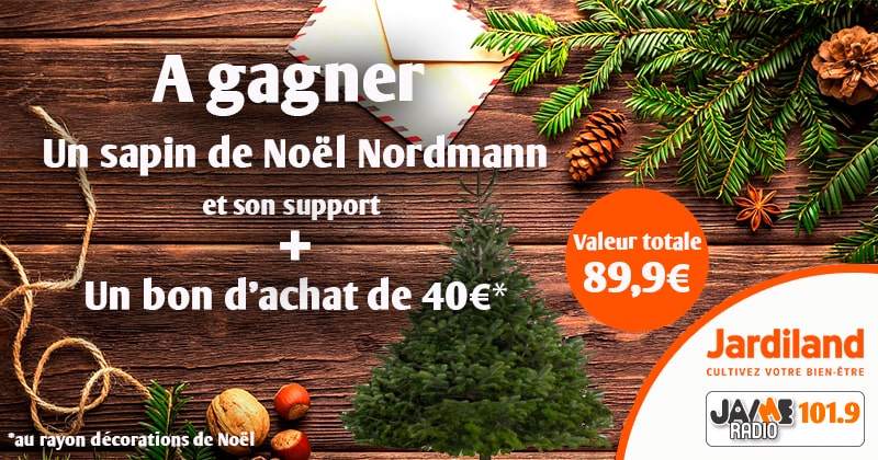 Gagnez un magnifique lot spécial Noël avec Jardiland Lanester !