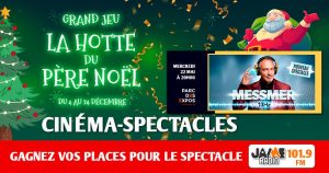 Grâce à “La Hotte du Père Noël” de JAIME Radio, gagnez vos places pour le spectacle de Messmer !