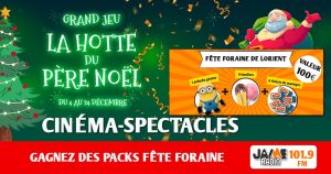 Grâce à “La Hotte du Père Noël” de JAIME Radio, gagnez vos packs Fête foraine !