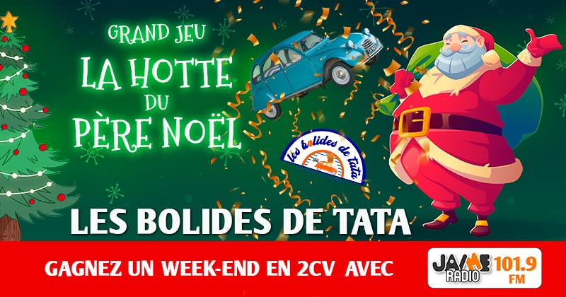 la hotte du père Noël-Les bolides de tata