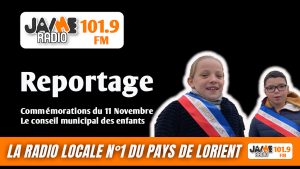 VIDÉO : Le conseil municipal des enfants à la cérémonie du 11 Novembre à Lorient