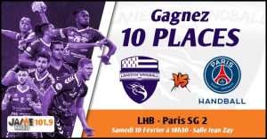Gagnez vos places pour le match entre Lanester Handball et le Paris SG 2 !