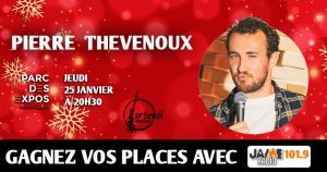 Gagnez vos places pour le spectacle de Pierre Thevenoux “est marrant, normalement” au Palais des Congrès de Lorient !