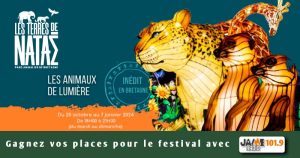 Gagnez vos places pour le festival Les Animaux de Lumière des Terres de Nataé !