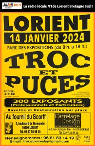 affiche troc et puces lorient sport