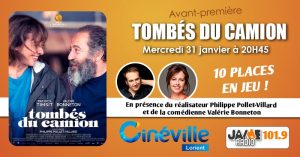 Gagnez vos places pour l’avant-première du film “Tombés du camion” au Cinéville de Lorient