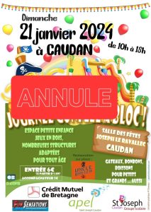 Journée Gonflée à Bloc annulé