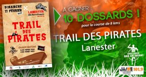 Gagnez votre dossard pour le trail des pirates de Lanester ! 