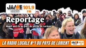 Reportage sur la manifestation anti-fa au port de pêche de Lorient
