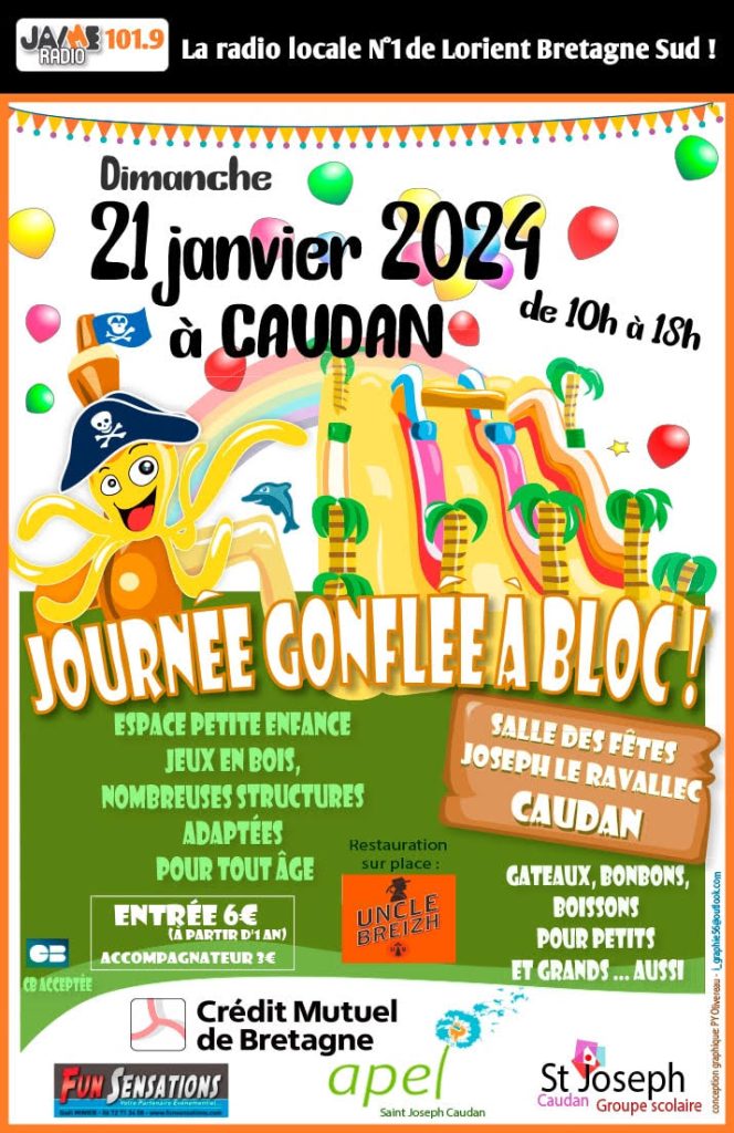 Affiche gonflée à bloc