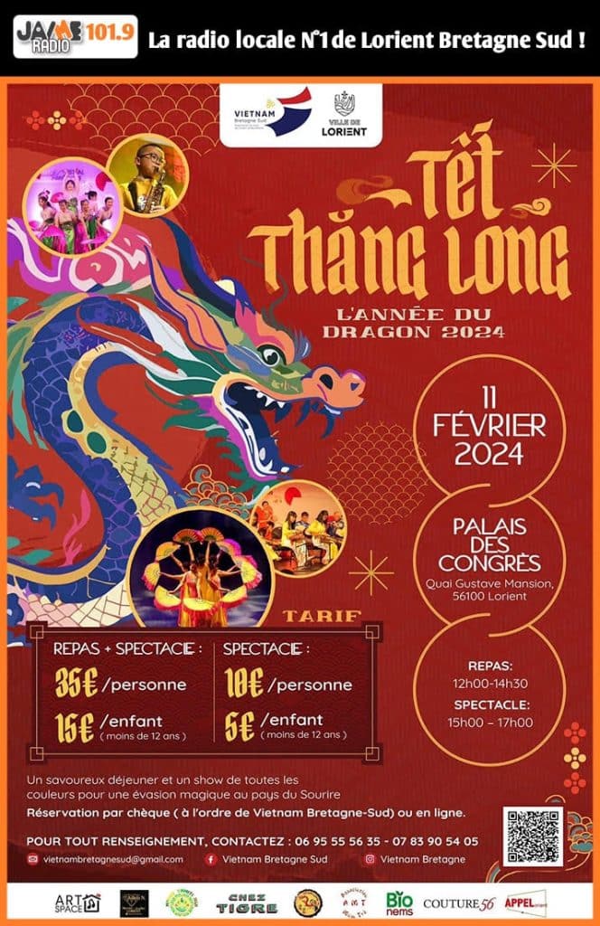 Affiche nouvel an vietnamien