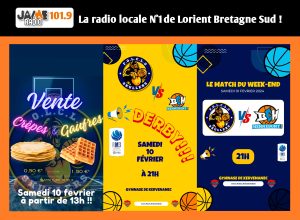 Soirée derby pour les Skullers du Folclo Basketball contre le Basket Club Hennebontais