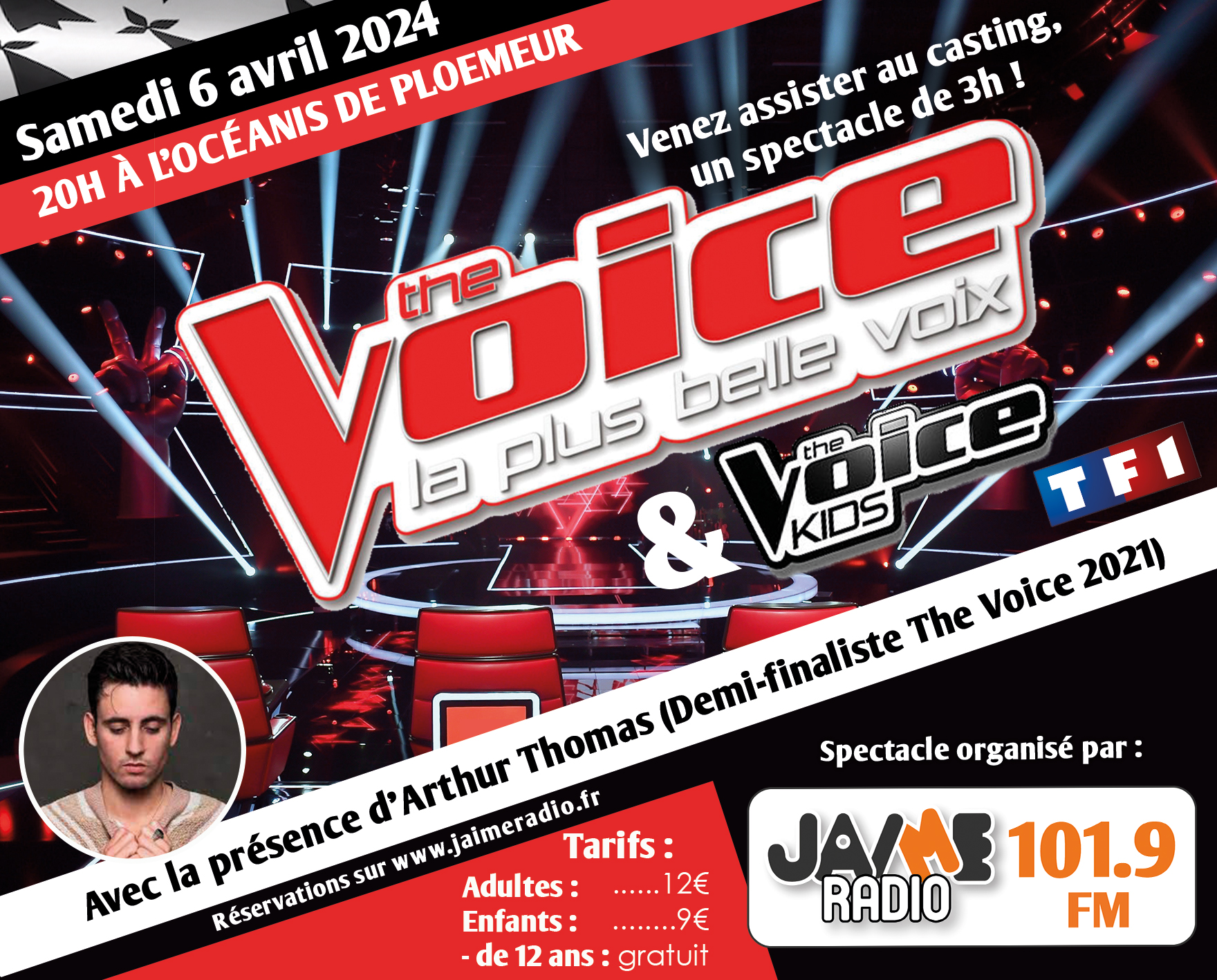 ASSISTEZ AU GRAND SPECTACLE DU CASTING THE VOICE ! - Jaimeradio