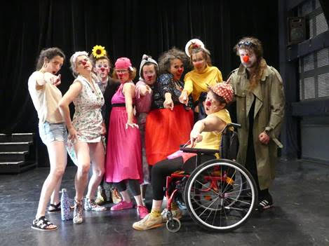 Stage clown