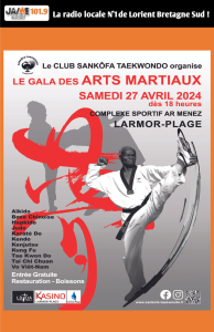 gala arts martiaux Sankofa taekwondo