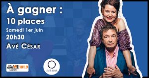Gagnez vos places pour le spectacle “Avé César” à l’Océanis de Ploemeur !