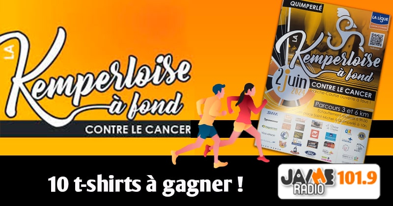 Gagnez vos T-shirt pour la Kemperloise !