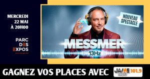 Gagnez vos places pour le spectacle de Messmer au Parc des expos de Lanester !