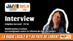 Manifestation contre le choc des savoirs à Lorient - Témoignage de la représentante FO 56