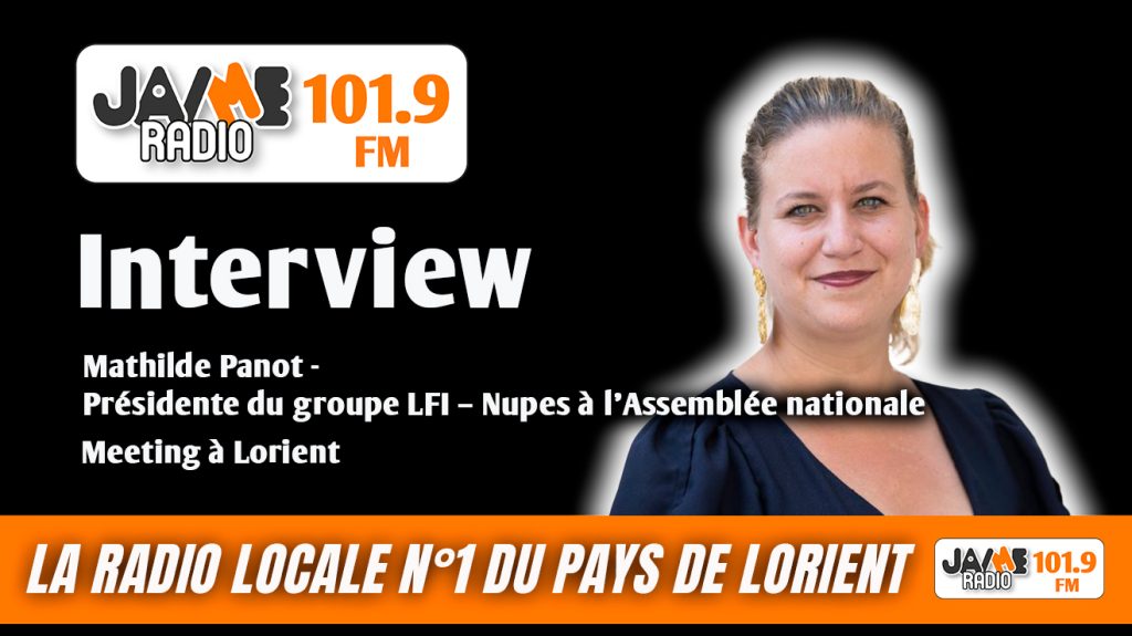 VIDÉO : MATHILDE PANOT en meeting à Lorient