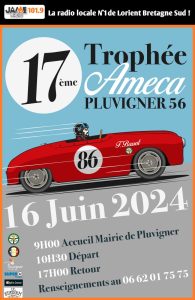 17ème édition du Trophée Automobile de L' AMECA Club Automobile de Pluvigner