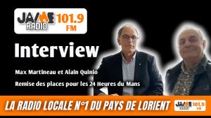 VIDÉO : Remise des billets pour les 24 h du mans à JAIME Radio