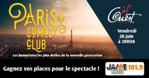 Gagnez vos places pour le PARIS COMEDY CLUB au Théâtre à l’Ouest d’Auray !