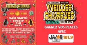 Gagnez vos places pour la journée du jeudi 11 juillet aux Vieilles Charrues 2024 à Carhaix !