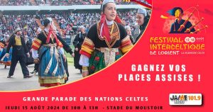 Gagnez vos places assises pour La Grande Parade des nations celtes !