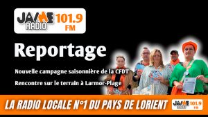 VIDÉO : Nouvelle campagne saisonnière de la CFDT à Larmor-Plage