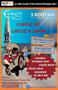 Course de caisses à savon à Penquesten le 3 août 2024