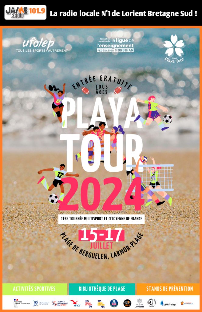Découvrez le Playa Tour 2024 à Larmor-Plage !