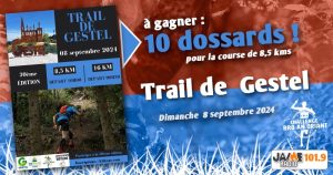 Gagnez votre dossard pour le Trail de Gestel !