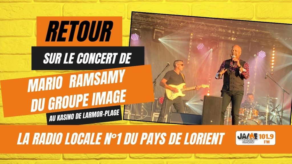 VIDÉO : Revivez le concert de Mario RAMSAMY , leader du groupe Image, au Kasino de Larmor-Plage !