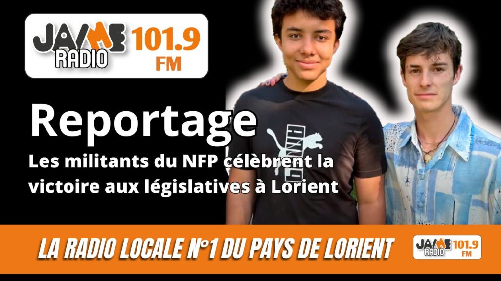 Lorient : Les militants du NFP célèbrent la victoire aux législatives