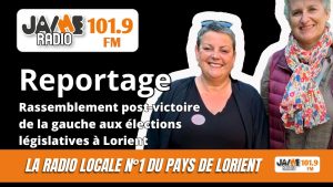 VIDÉO : Lorient, rassemblement post-victoire de la gauche aux élections législatives