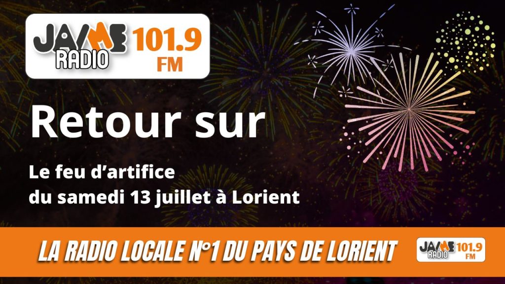 Ce samedi 13 juillet, Lorient a célébré la fête nationale comme tous les ans avec un grand feu d'artifice.