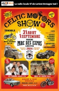 Celtic Motors Show 2024 : Voitures US, Trucks, Motos et Concert des Forbans à Lanester