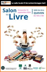 Salon littéraire le dimanche 15 septembre à Quéven