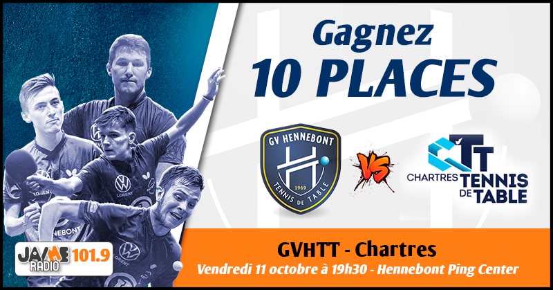 Gagnez vos places pour le prochain match de la GVHTT face à Chartres !