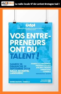 L'UDPL vous invite à son salon : "Vos entrepreneurs ont du talent !"