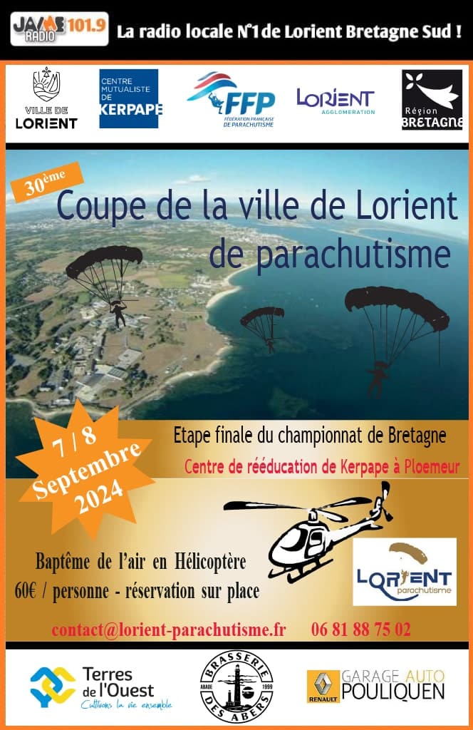 30e Coupe de la ville de Lorient de Parachutisme