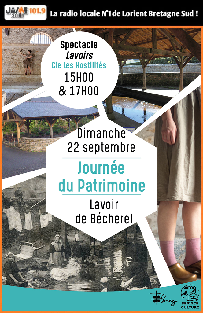 Journée du Patrimoine le dimanche 22 septembre au Lavoir de Bécherel