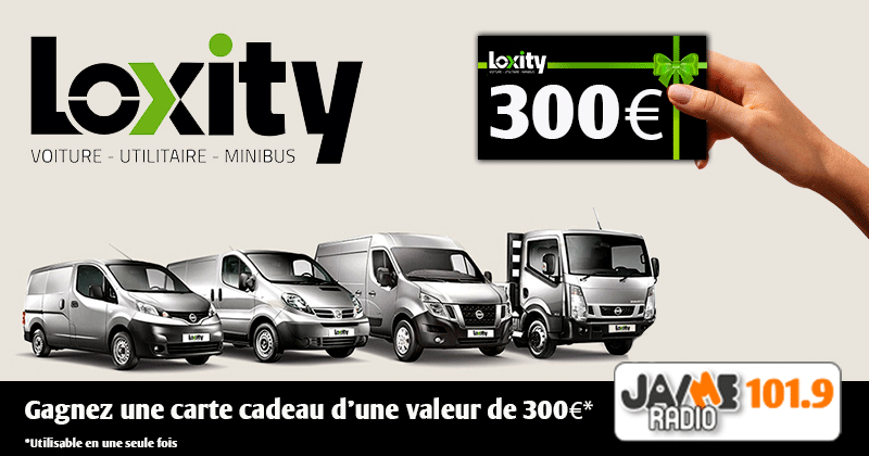 Gagner un bon cadeau d’une valeur de 300€ chez Loxity